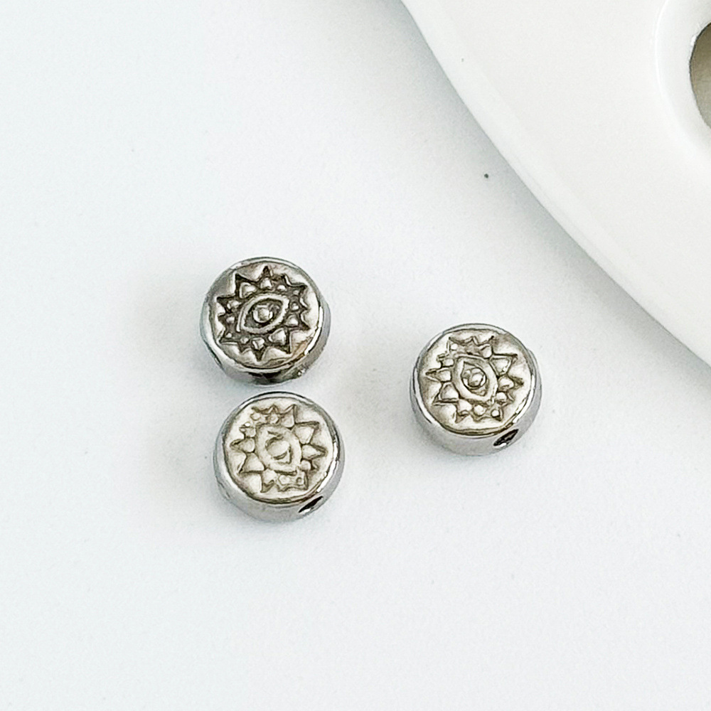 Steel color 6x6mm