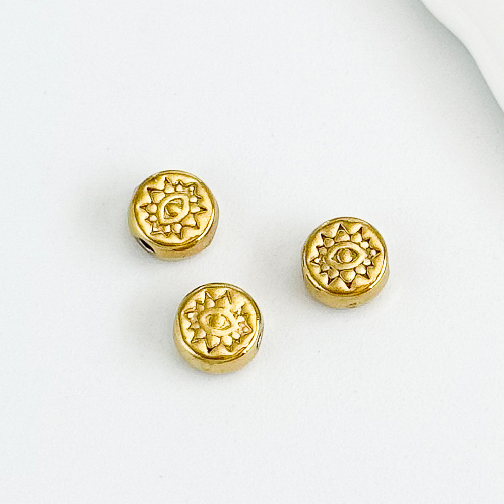 Gold 6x6mm