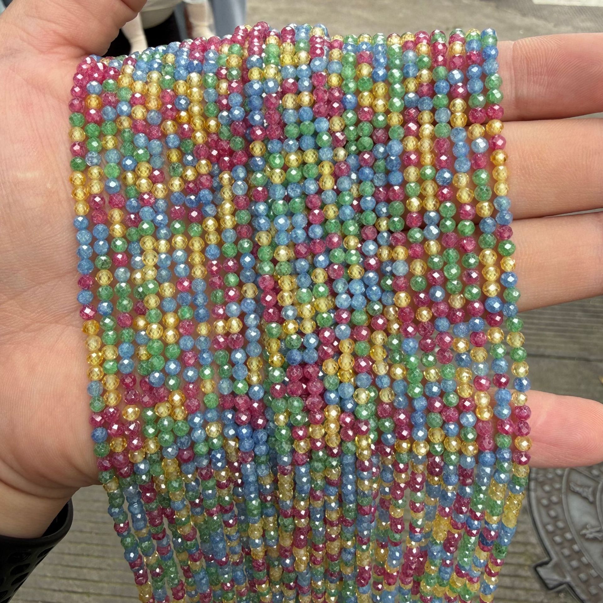 Yellow rainbow zirconium