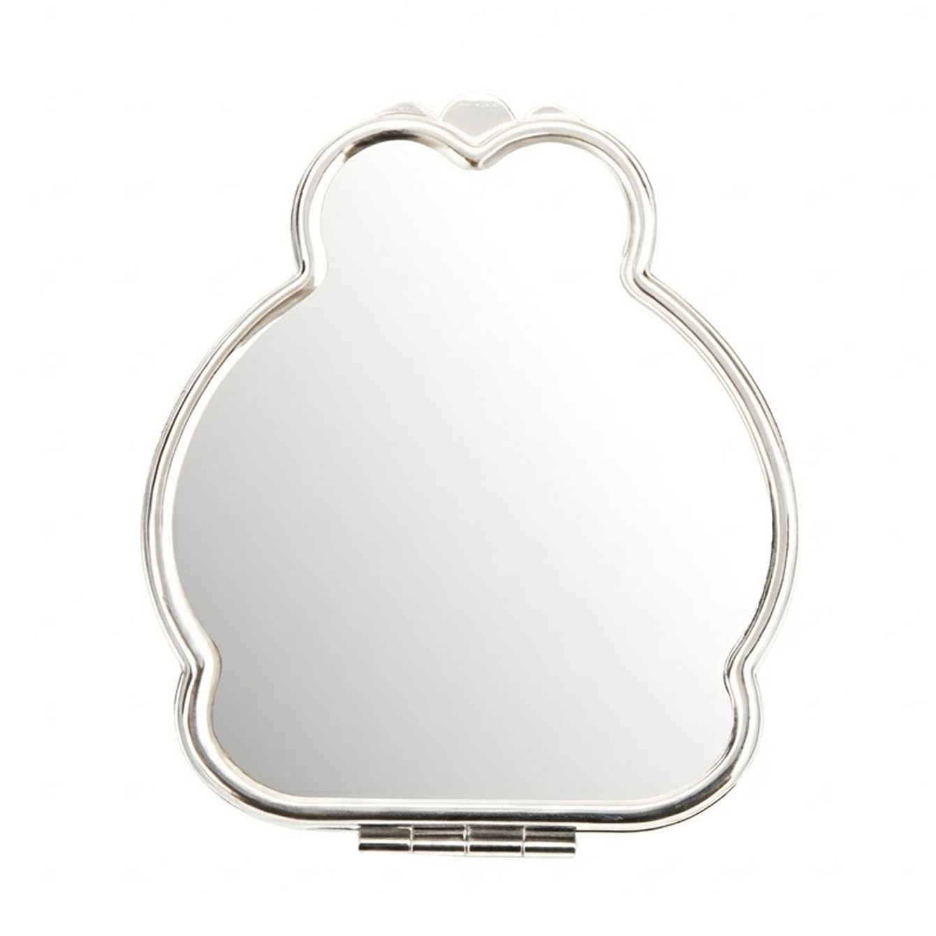 Rabbit-shaped magnetic makeup mirror 75*85mm