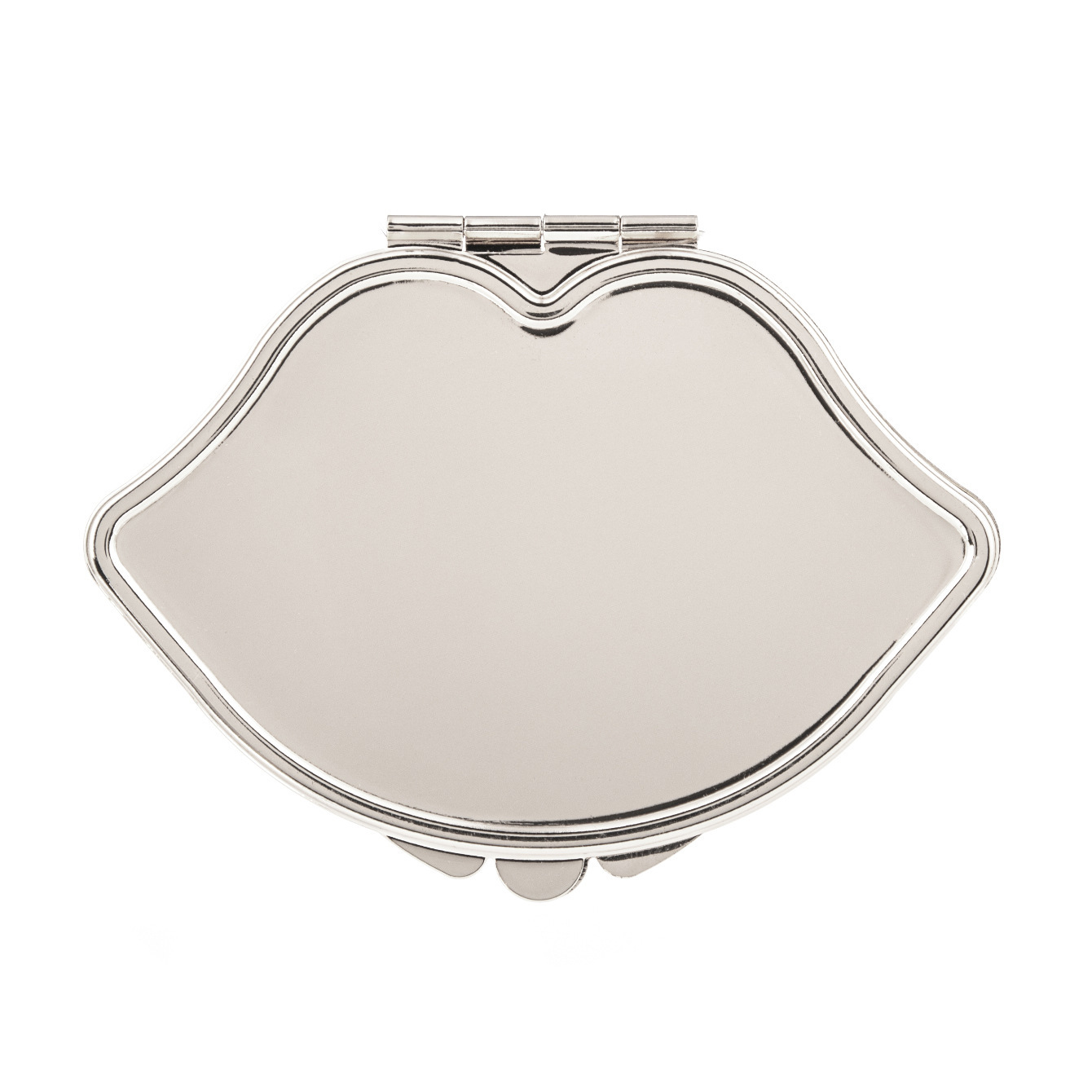 Lip-shaped buckle cosmetic mirror 70*75mm