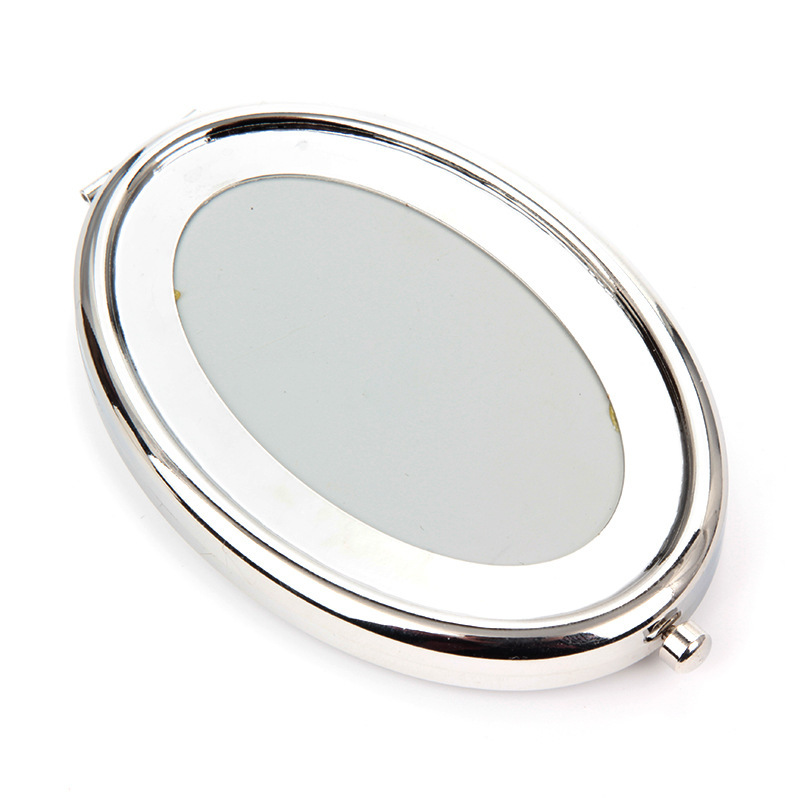 Oval button cosmetic mirror 65*100mm