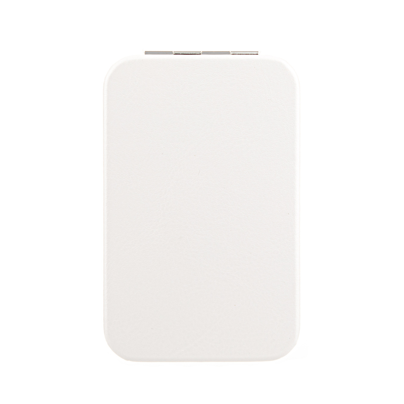 Rectangular pu inner magnetic makeup mirror 60*95mm