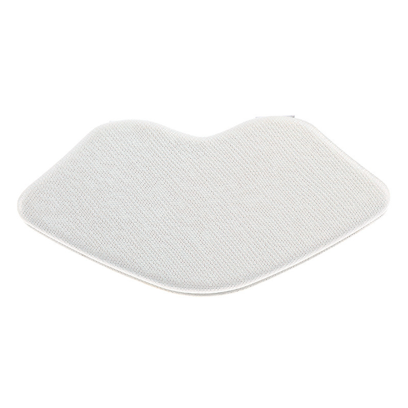Lip-shaped pu white leather cosmetic mirror 60*120mm