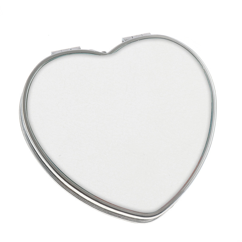 Heart-shaped princess makeup mirror 75*80mm