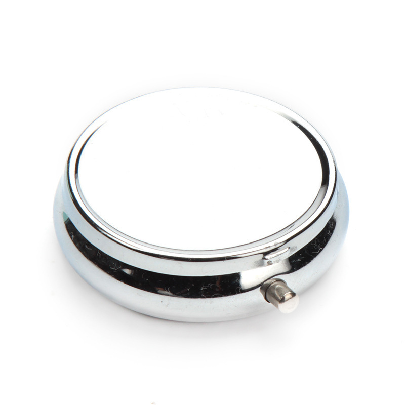 Round button pill box 50*50*18mm