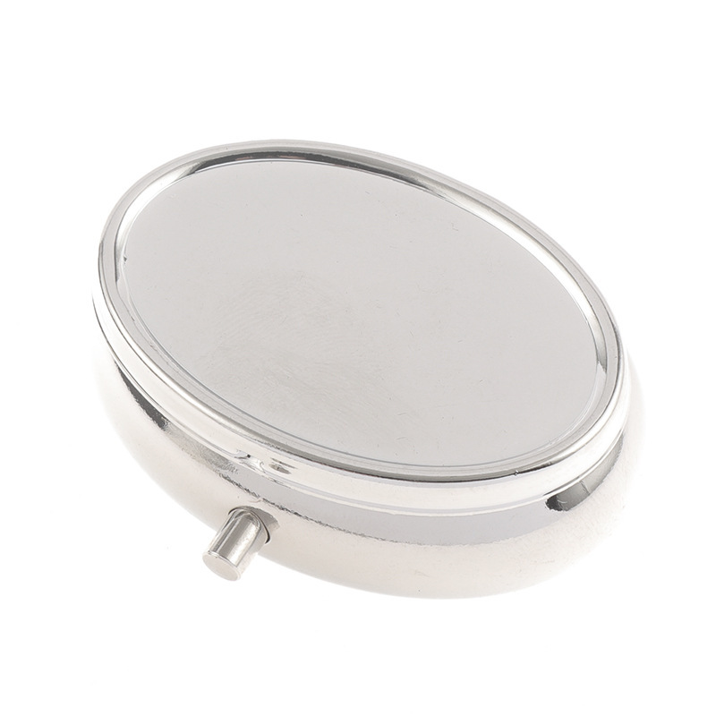 Oval button pill box 45*54*20mm