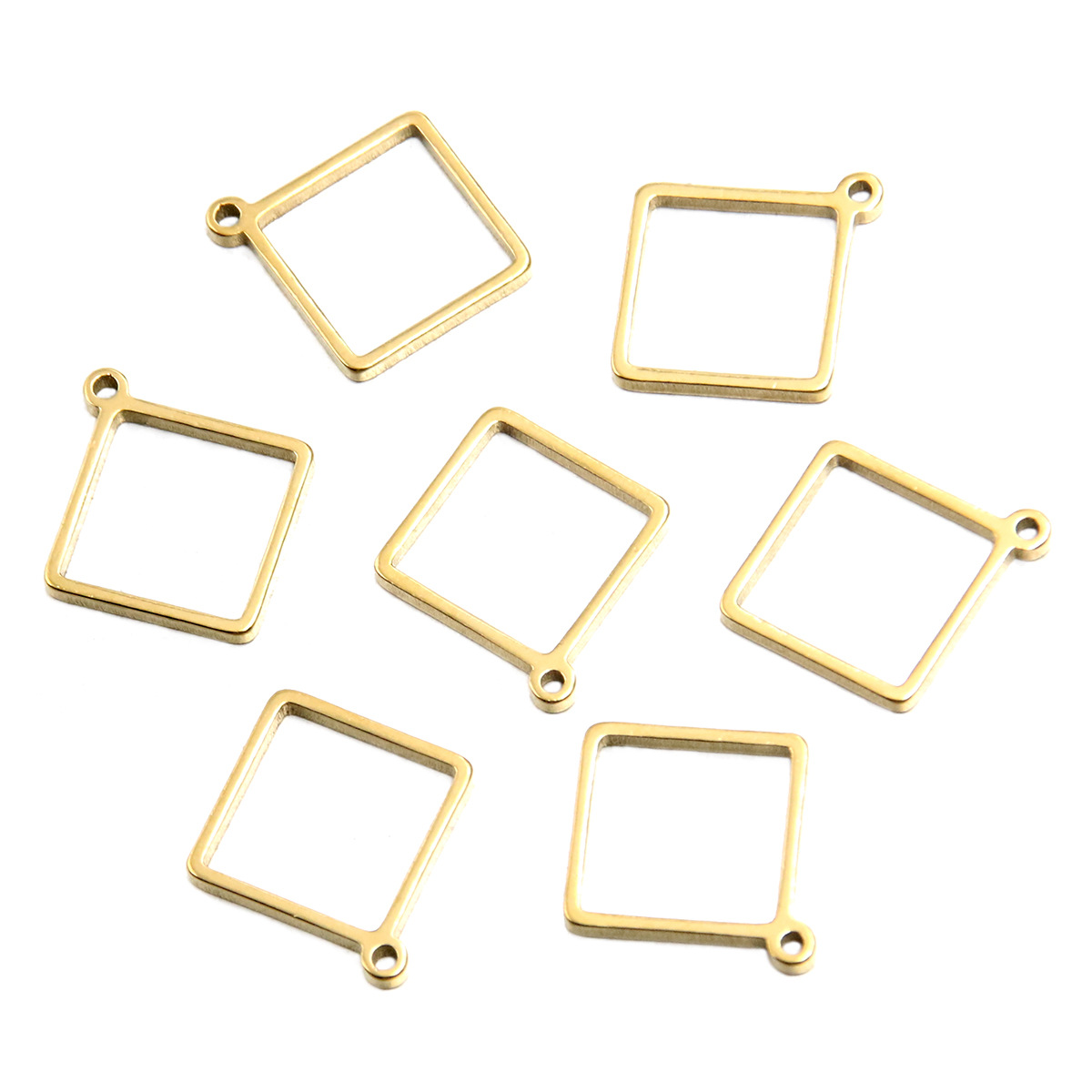 Golden square small 13x13x1.2mm0.4g