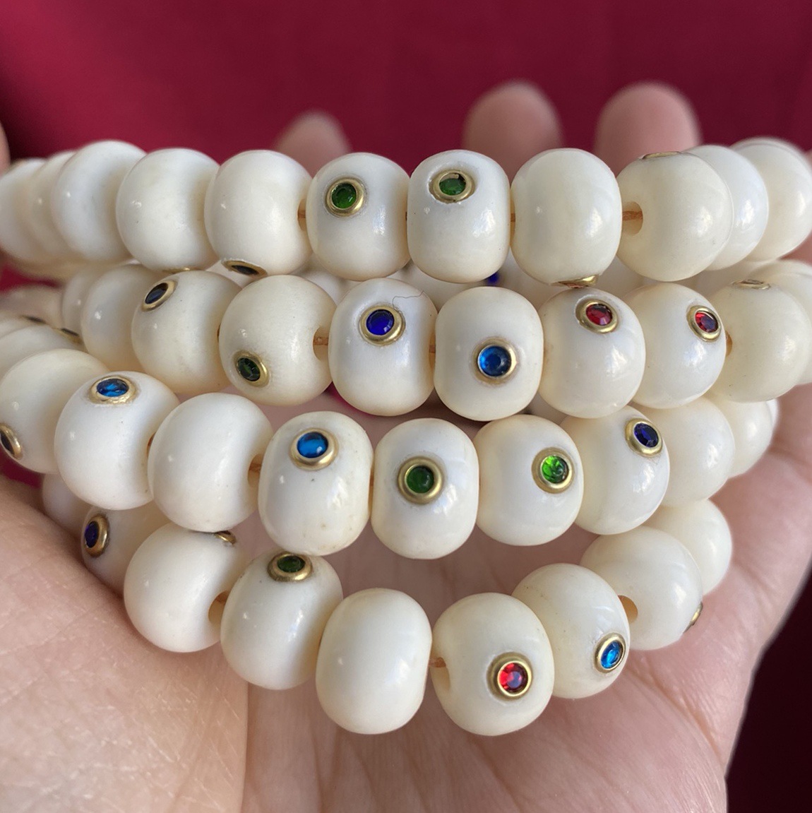10*8mm multi-treasure apple beads