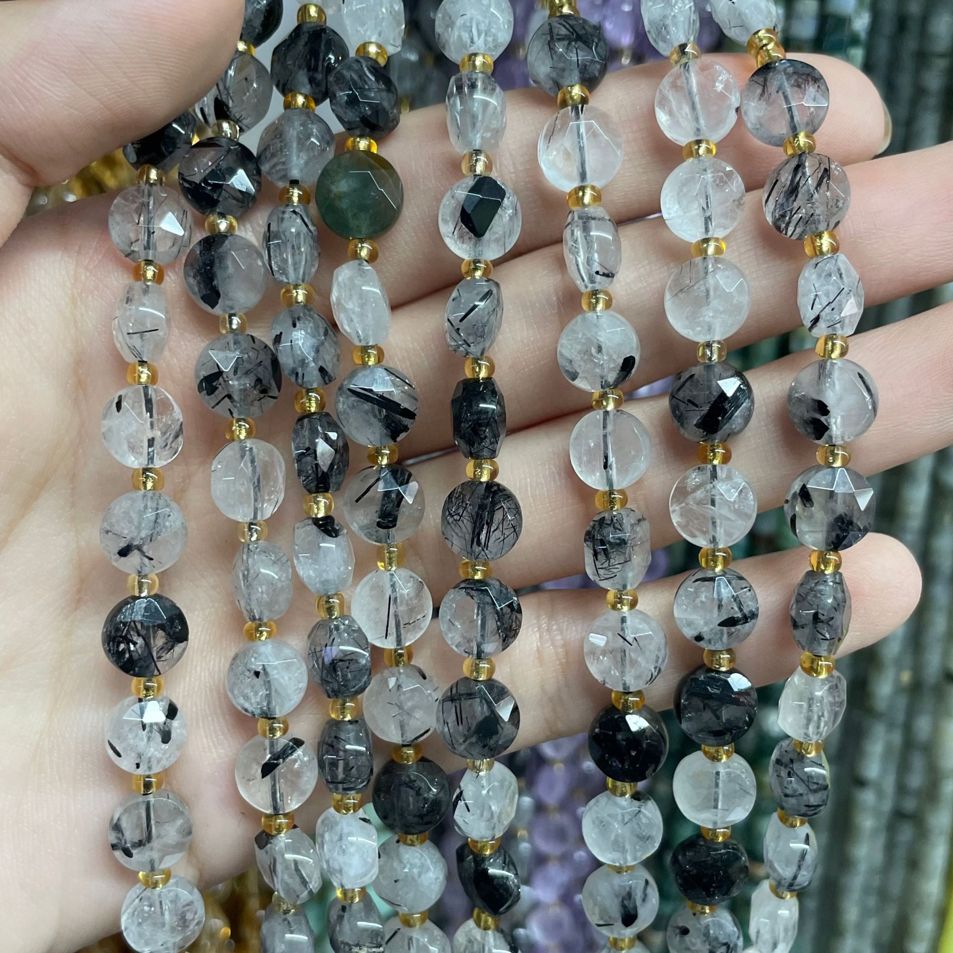 Black Rutilated Quartz