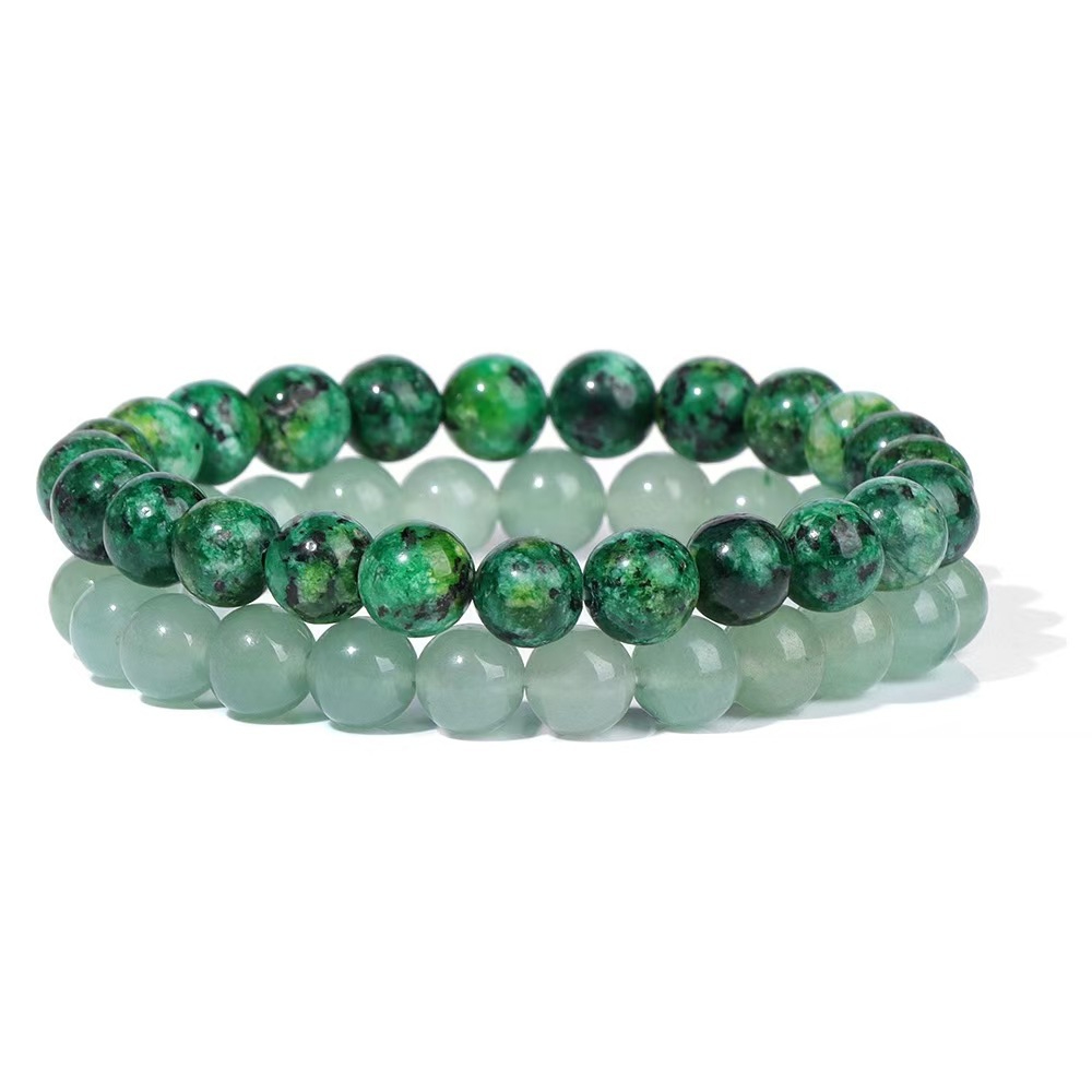 8mm Green granite Green Aventurine