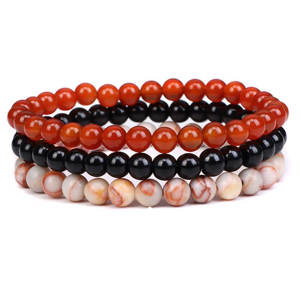 6mm red agate blackstone red Network Stone