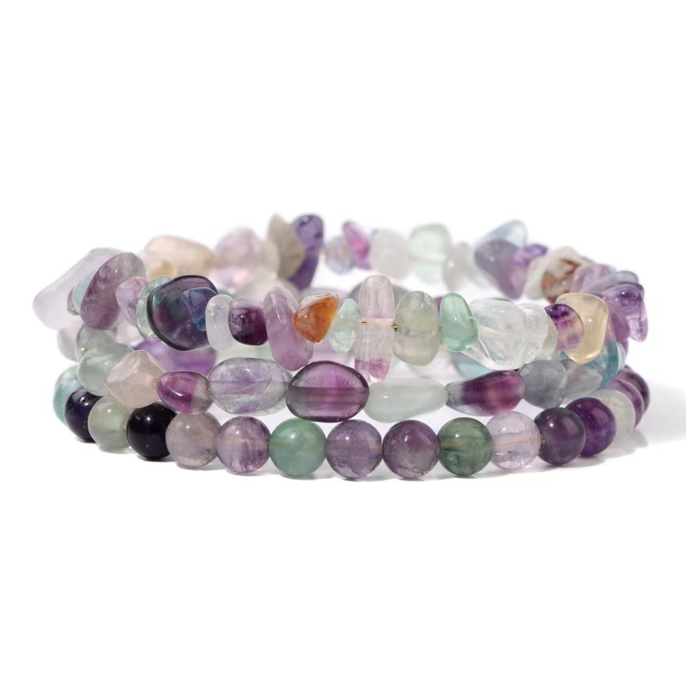 Colored fluorite