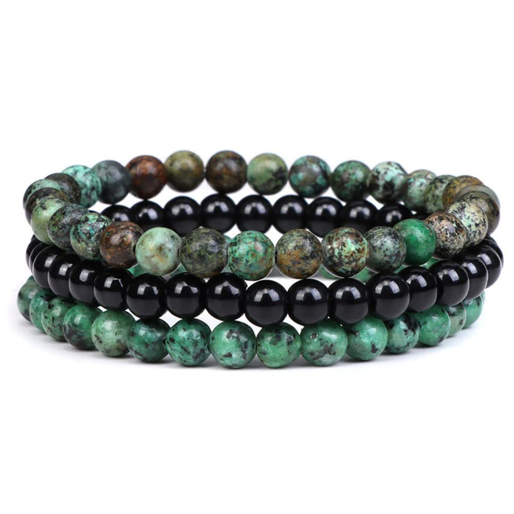 6mm African Turquoise blackstone Green granite