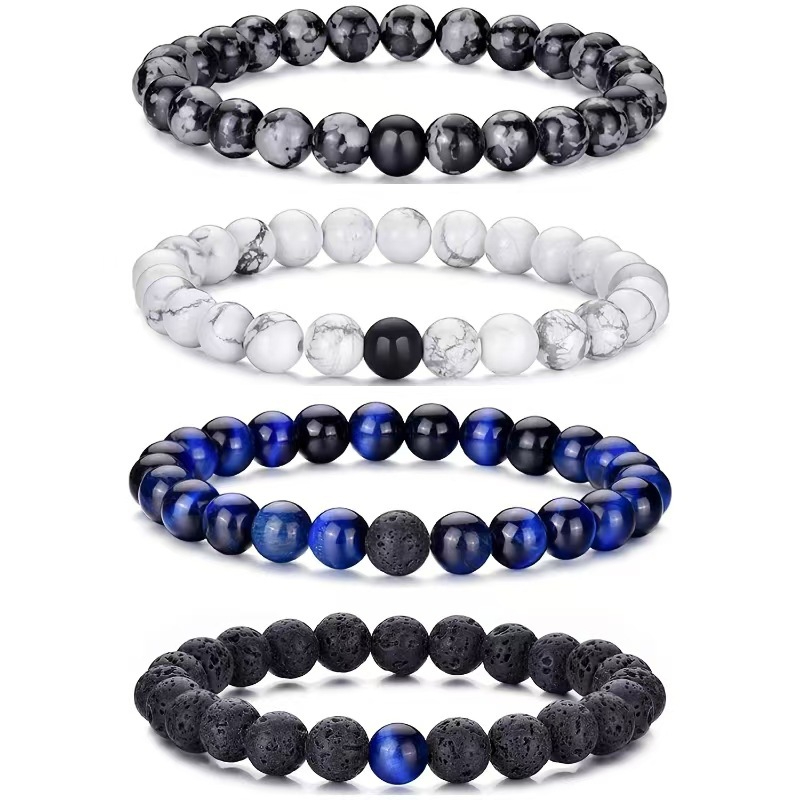 Snowflake Obsidian Howlite Abrazine Stone