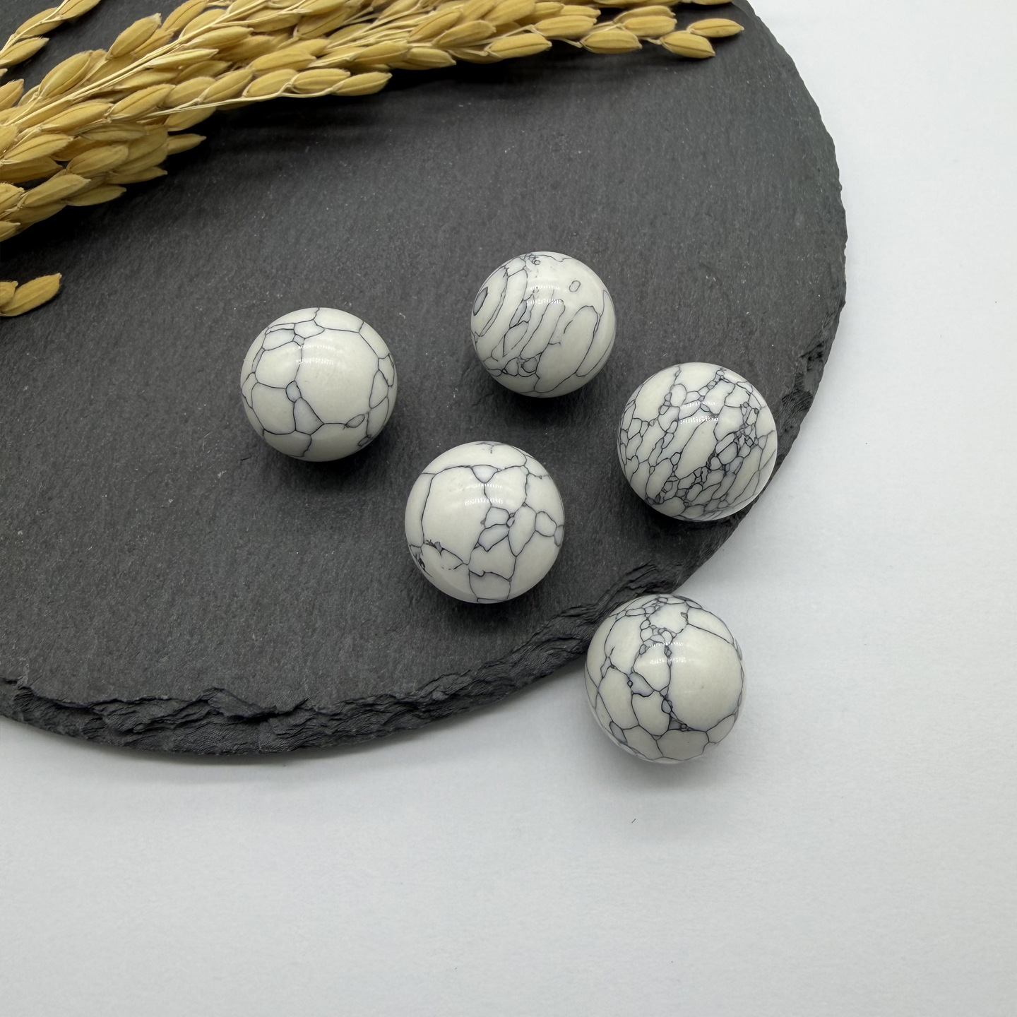 One white turquoise