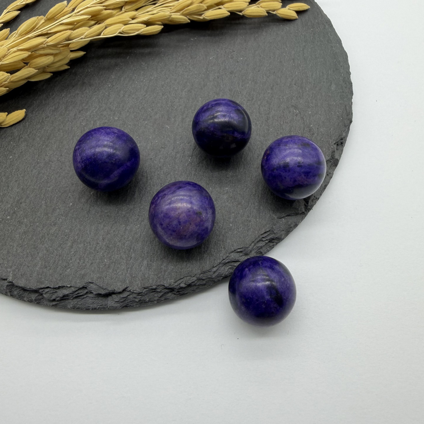 One blue stone