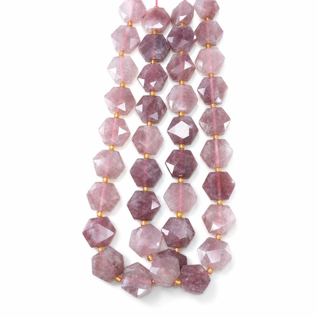 Quartz aux fraises