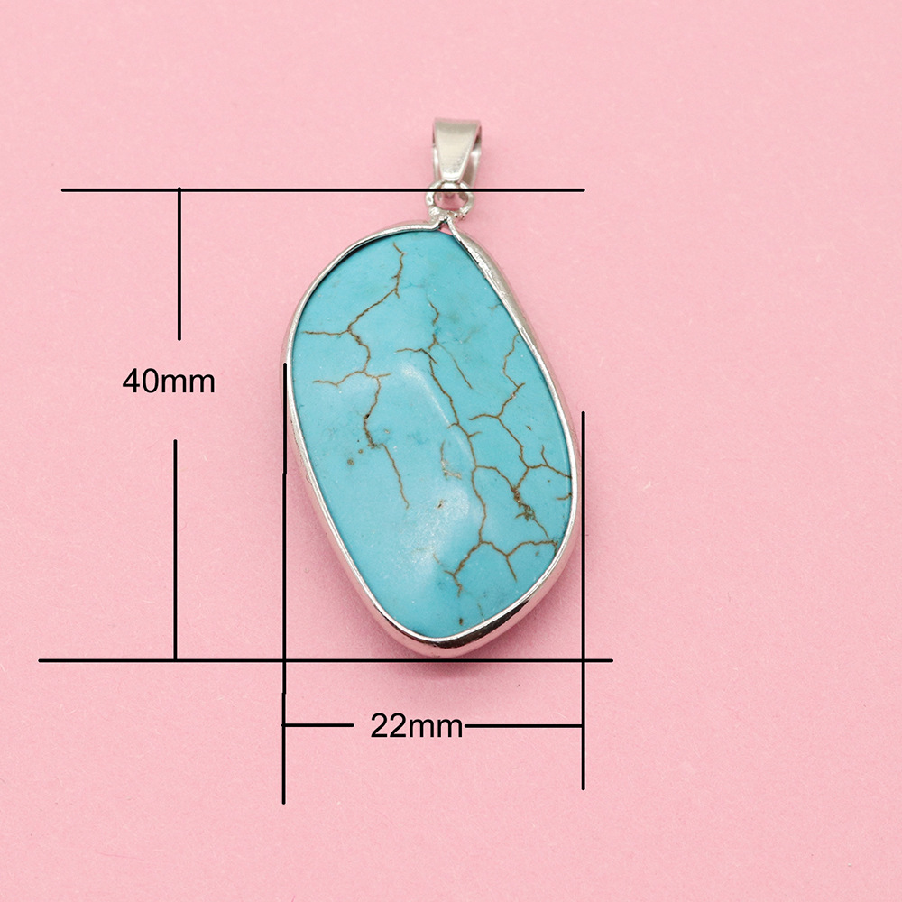 No. 6 silver 22x44mm, 8g