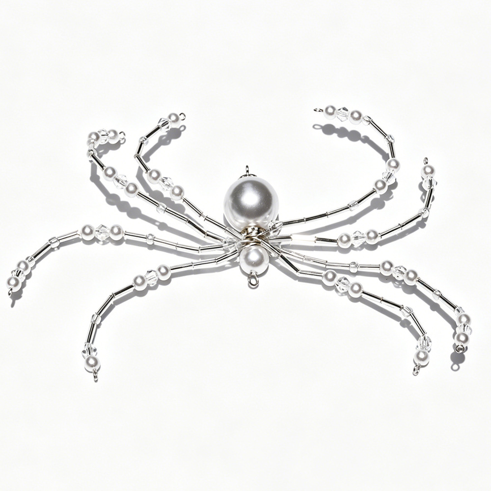 Large white spider