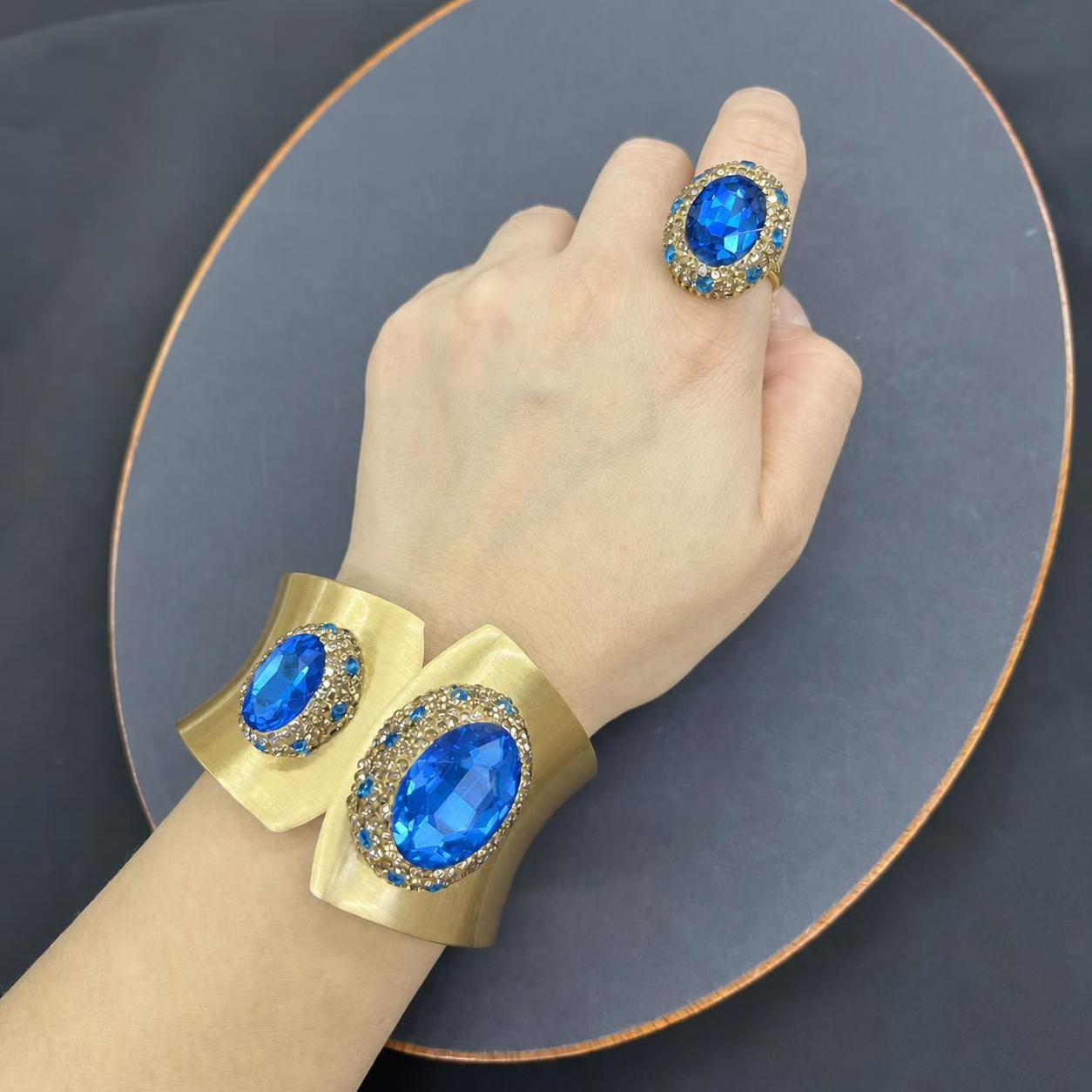 Peacock blue