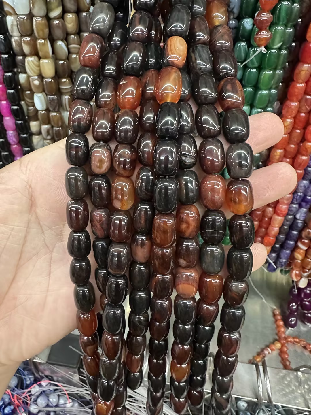 Crystal Black and Red