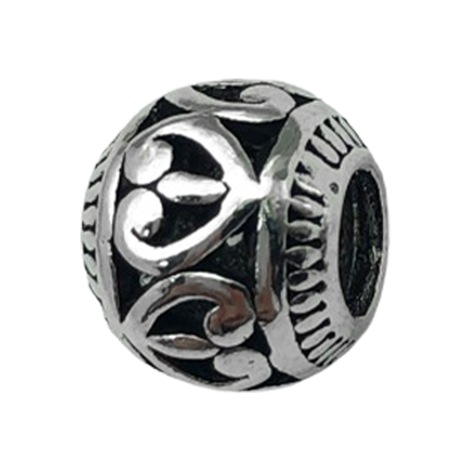 1 hollow heart 9x10mm-1.6g-hole 4-16479