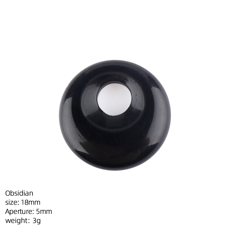 Schwarzer Obsidian