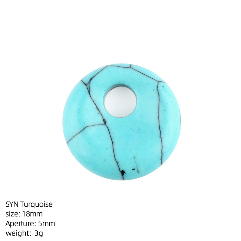blue turquoise synthetic