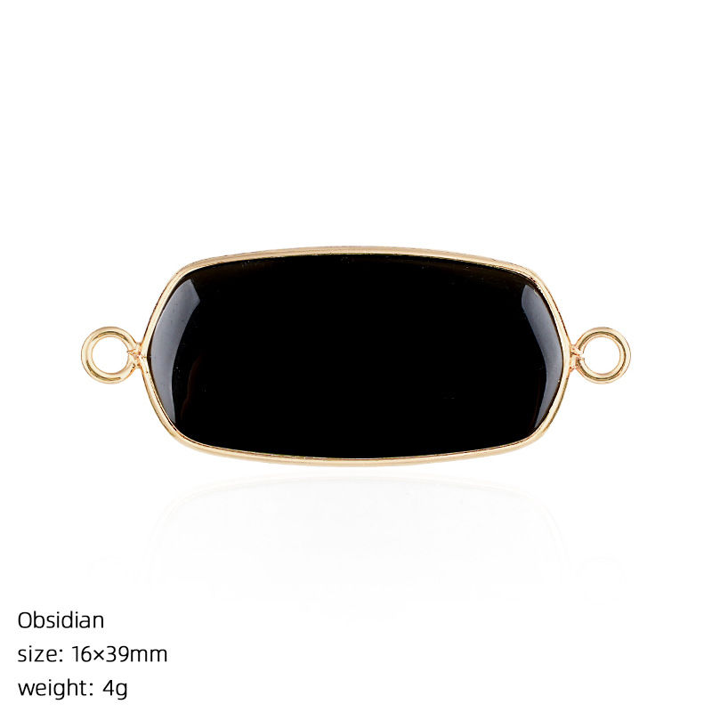 Schwarzer Obsidian