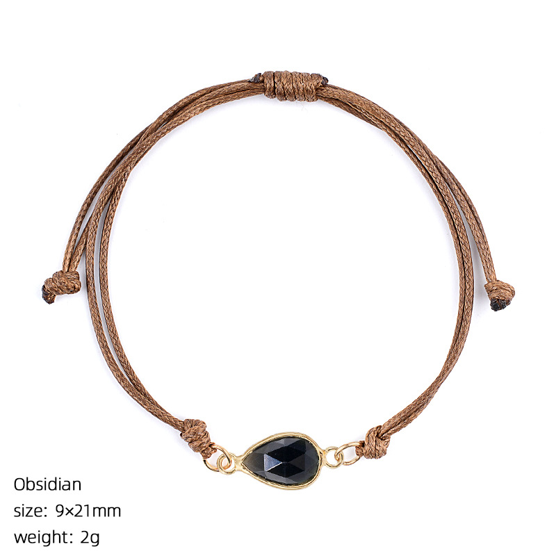 Schwarzer Obsidian