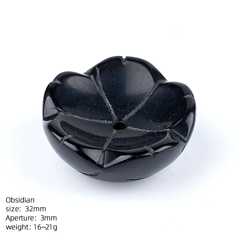 Schwarzer Obsidian