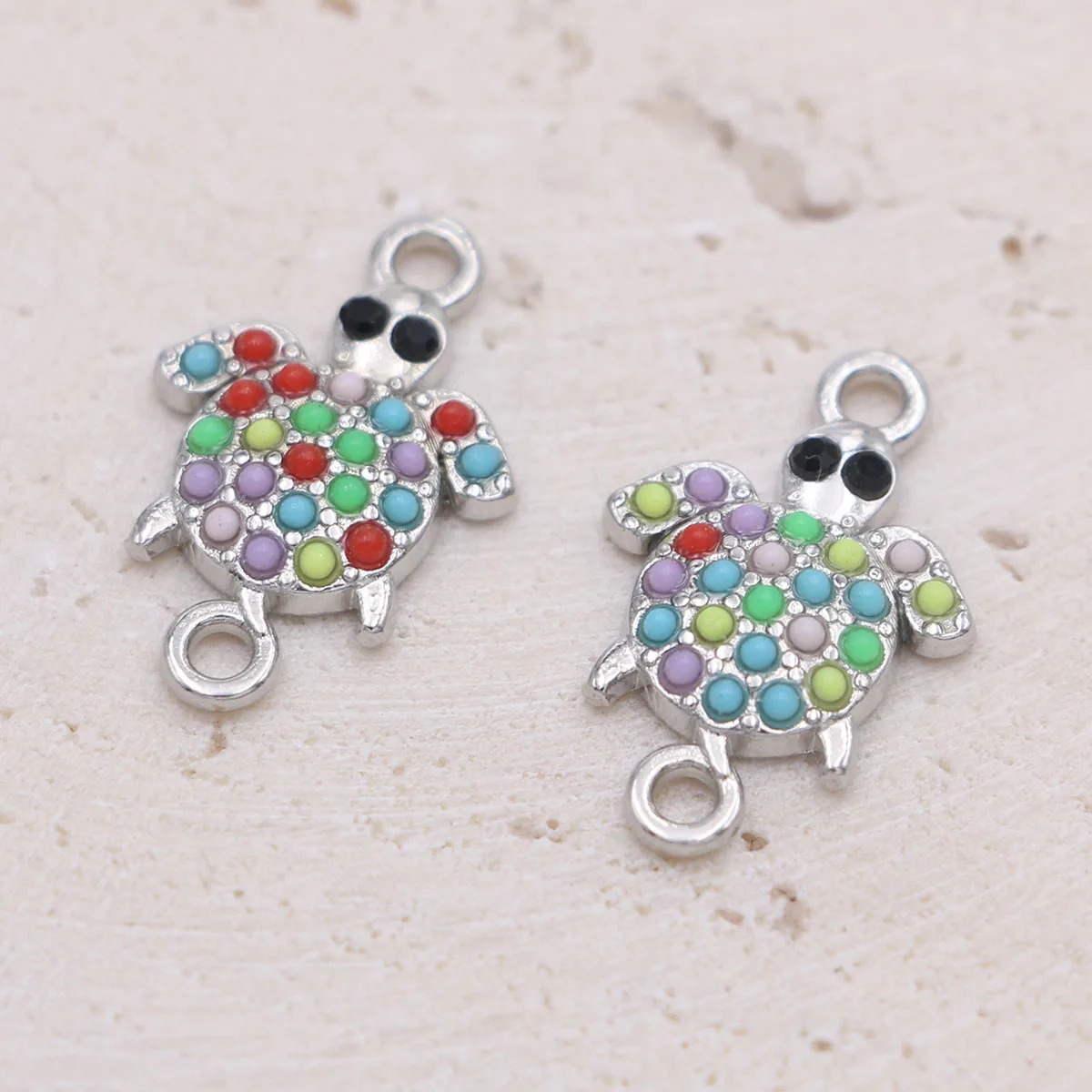 Colorful diamond turtle