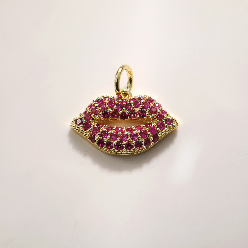 A990 red zircon lips