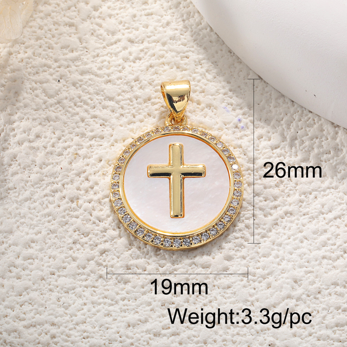 A0351 shell cross