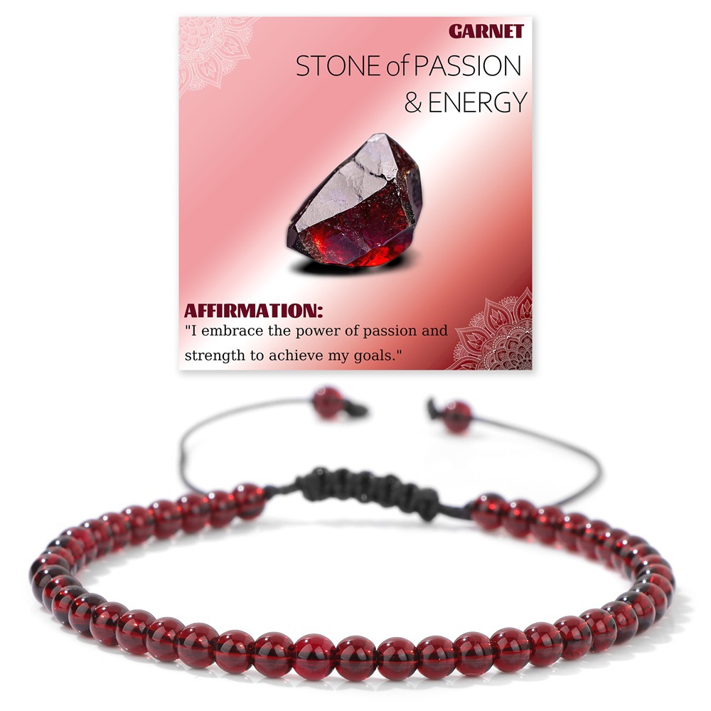 Imitation garnet
