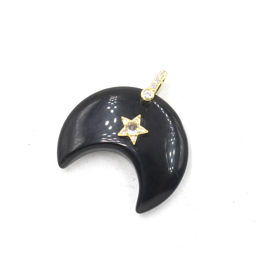 Schwarzer Obsidian
