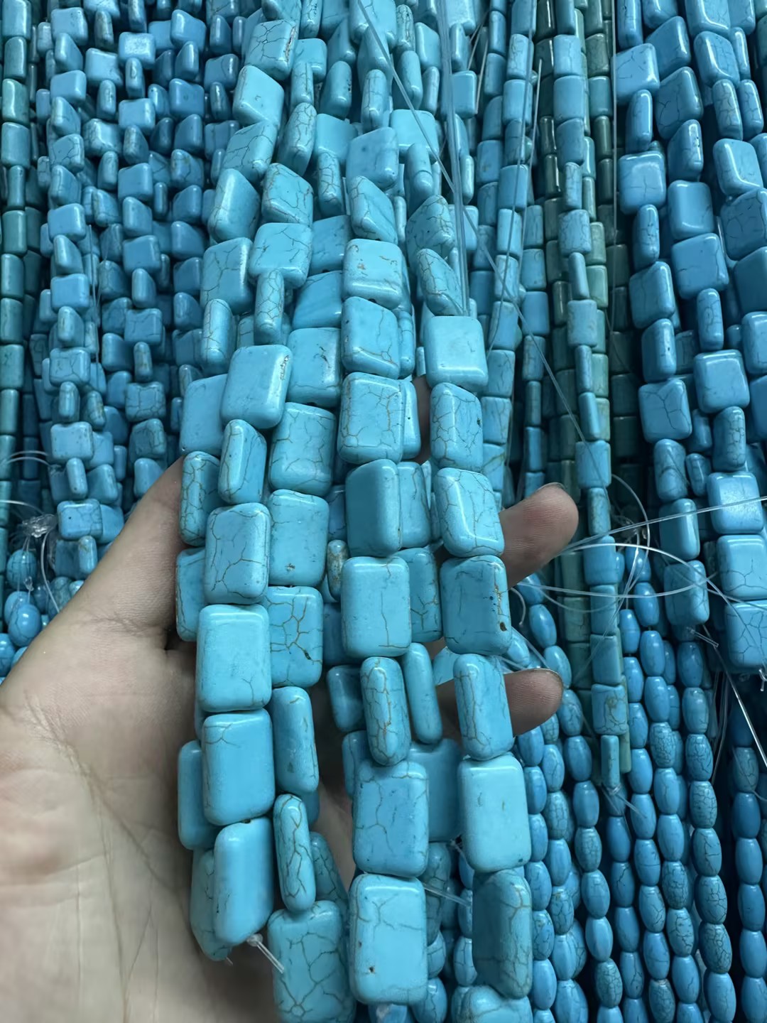 Patterned Blue