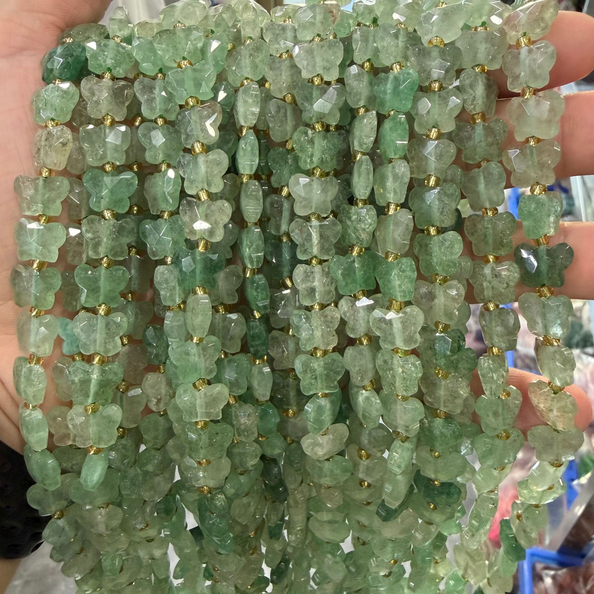 green Strawberry Quartz