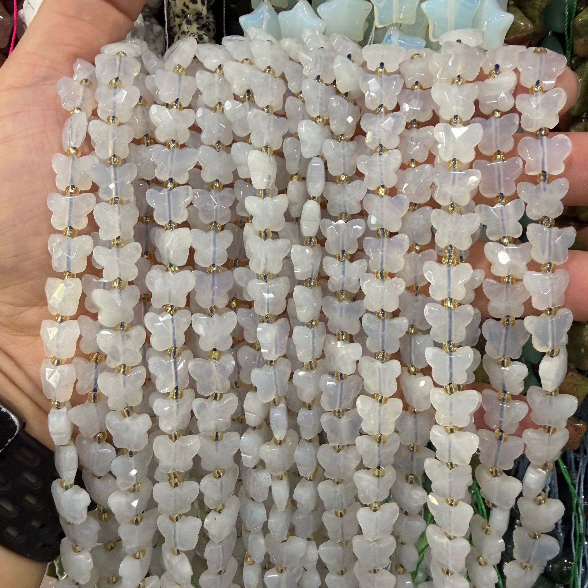 weißen Achat