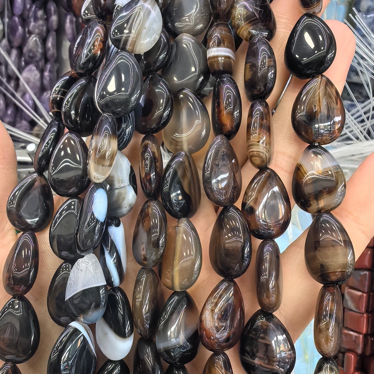 black lace agate