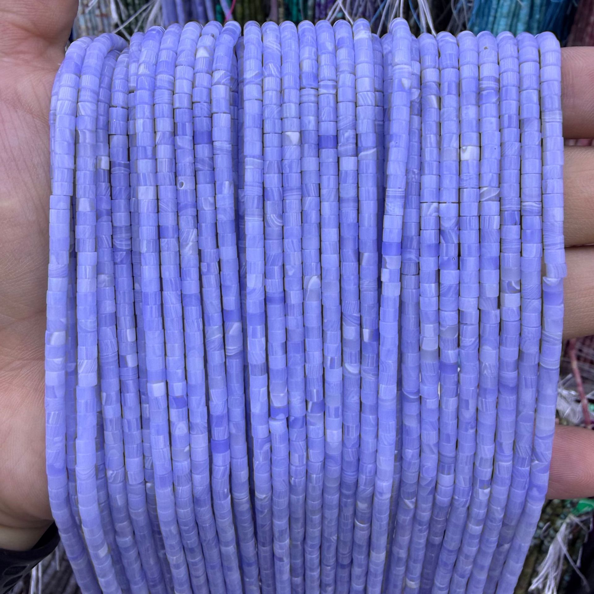 Optimized purple agate