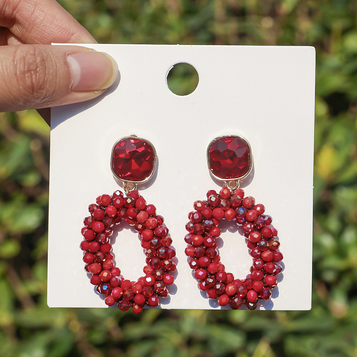 E2724 steel needle-burgundy