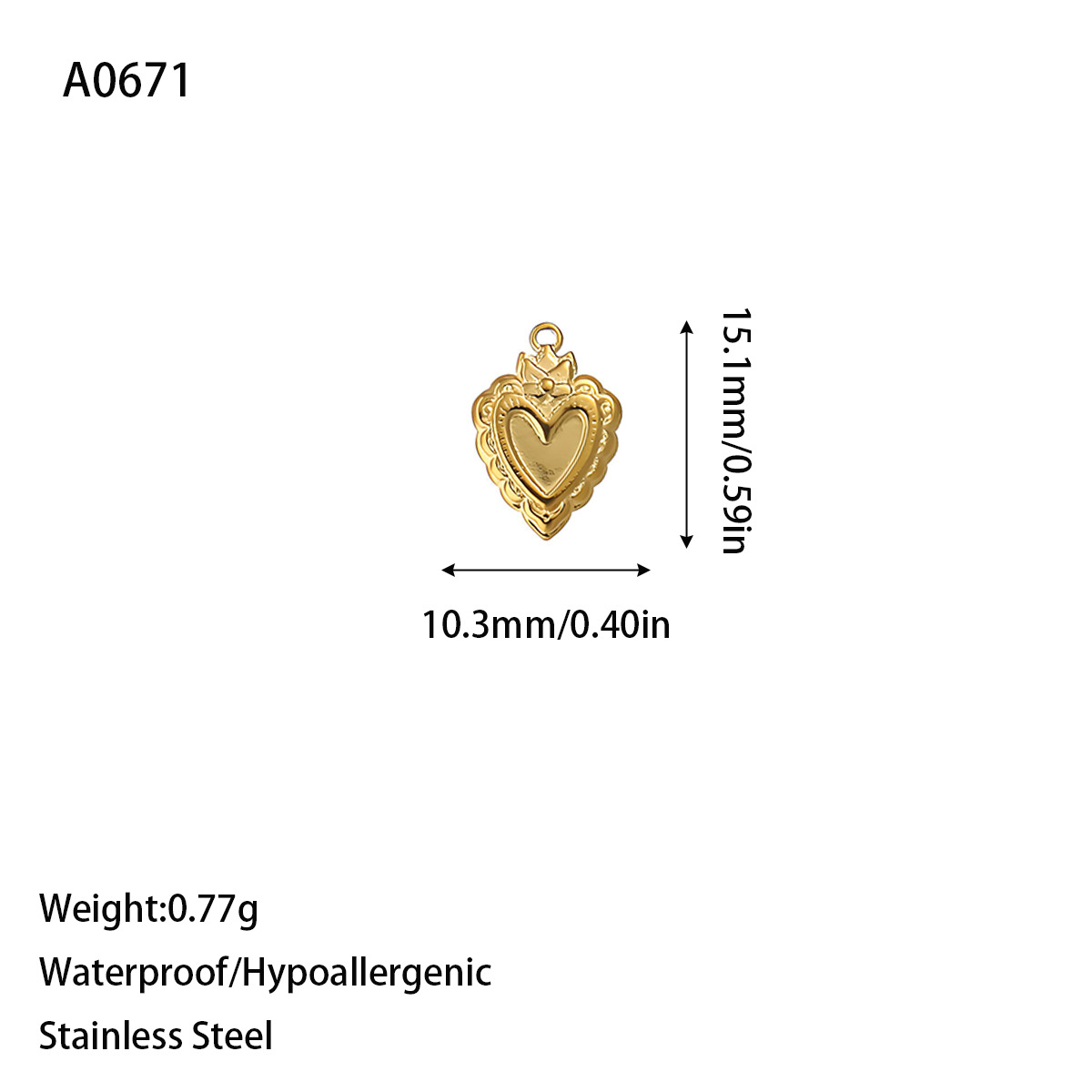 A0671 gold