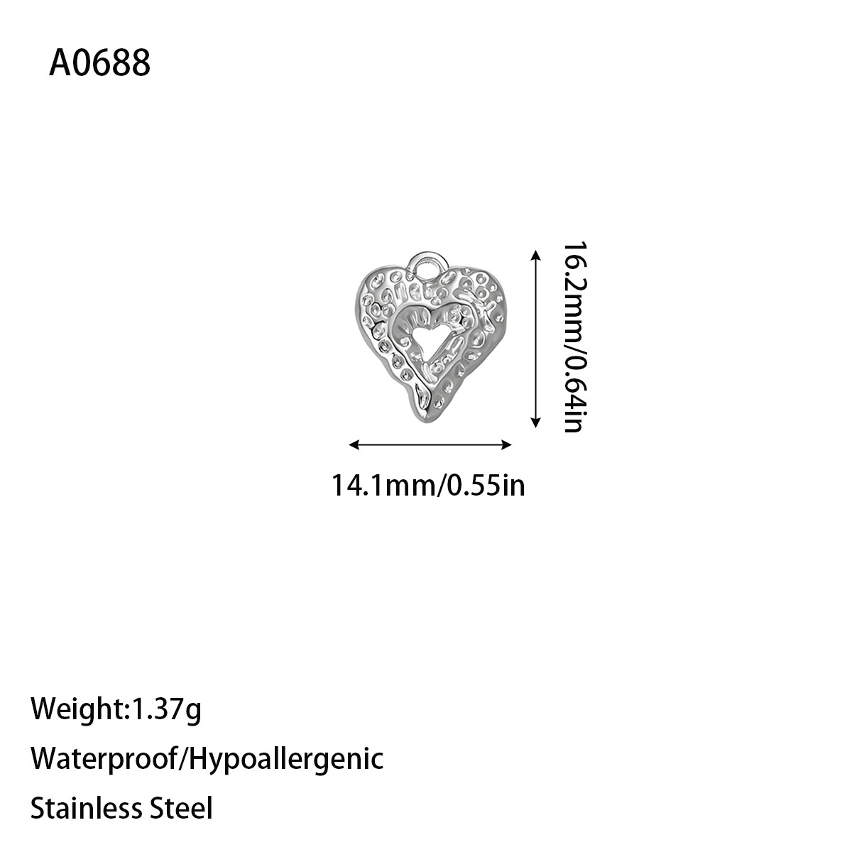 A0688 steel color