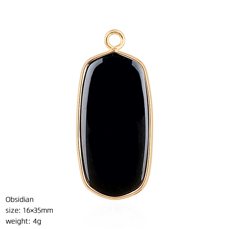 Schwarzer Obsidian