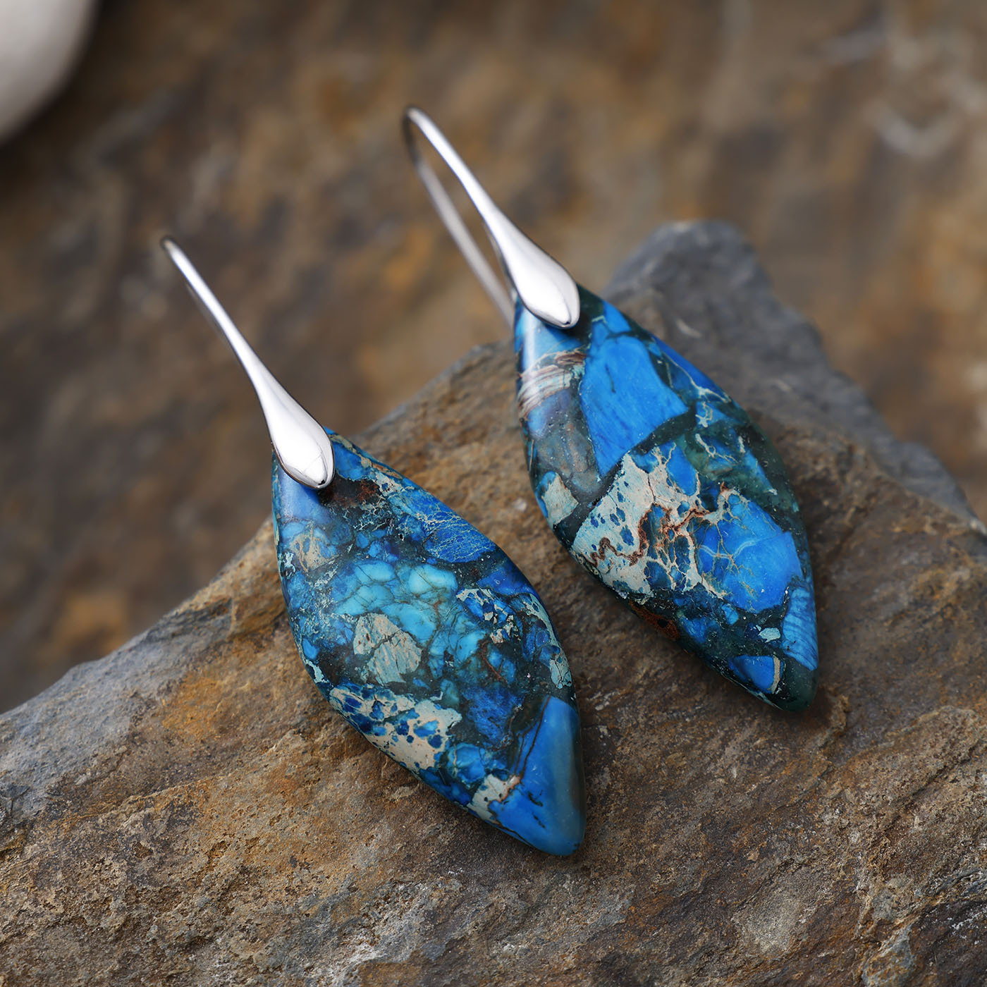 Rhine blue silver