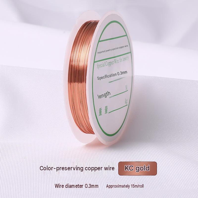 kc gold/wire diameter 0.3mm about 15m /roll