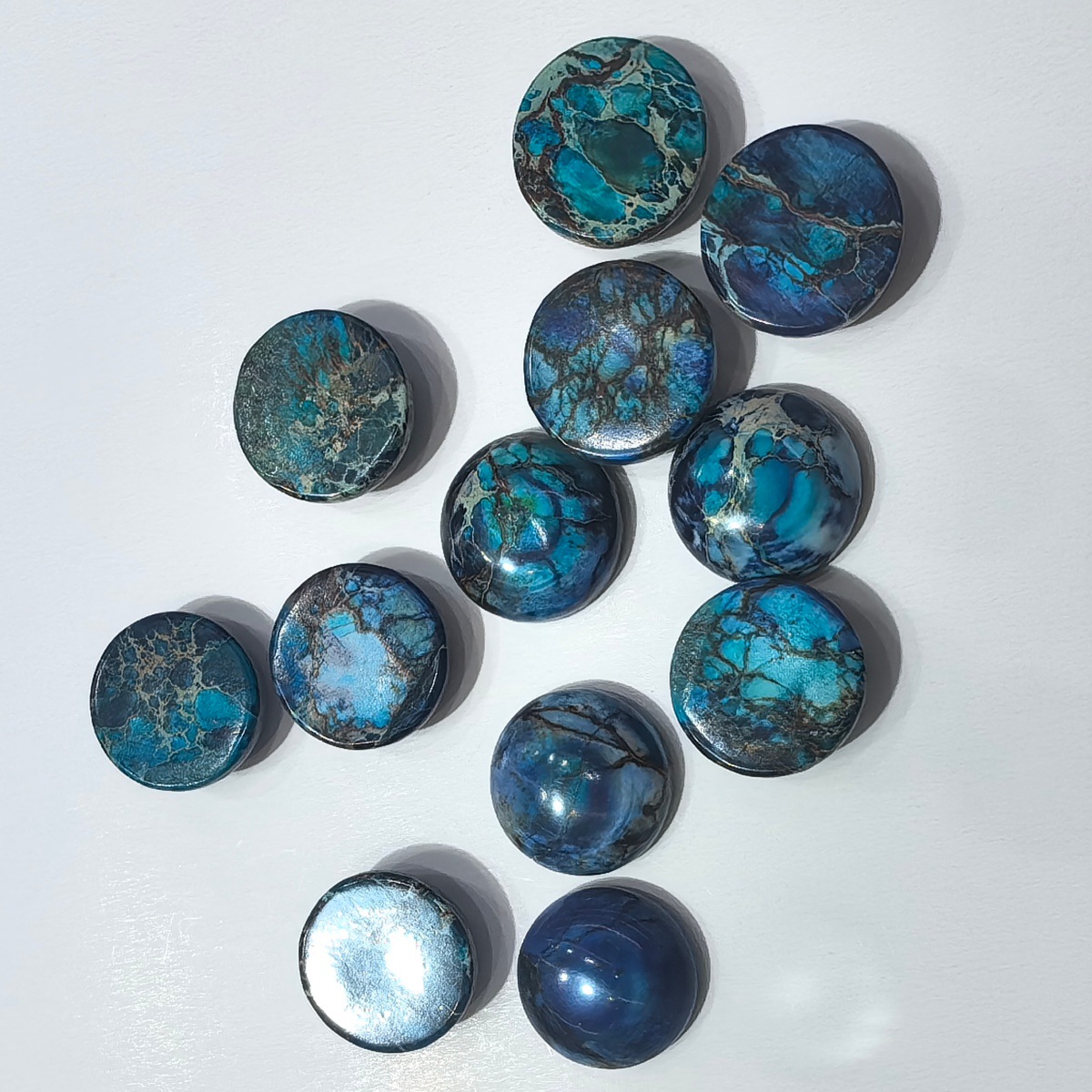 Two-tone blue
