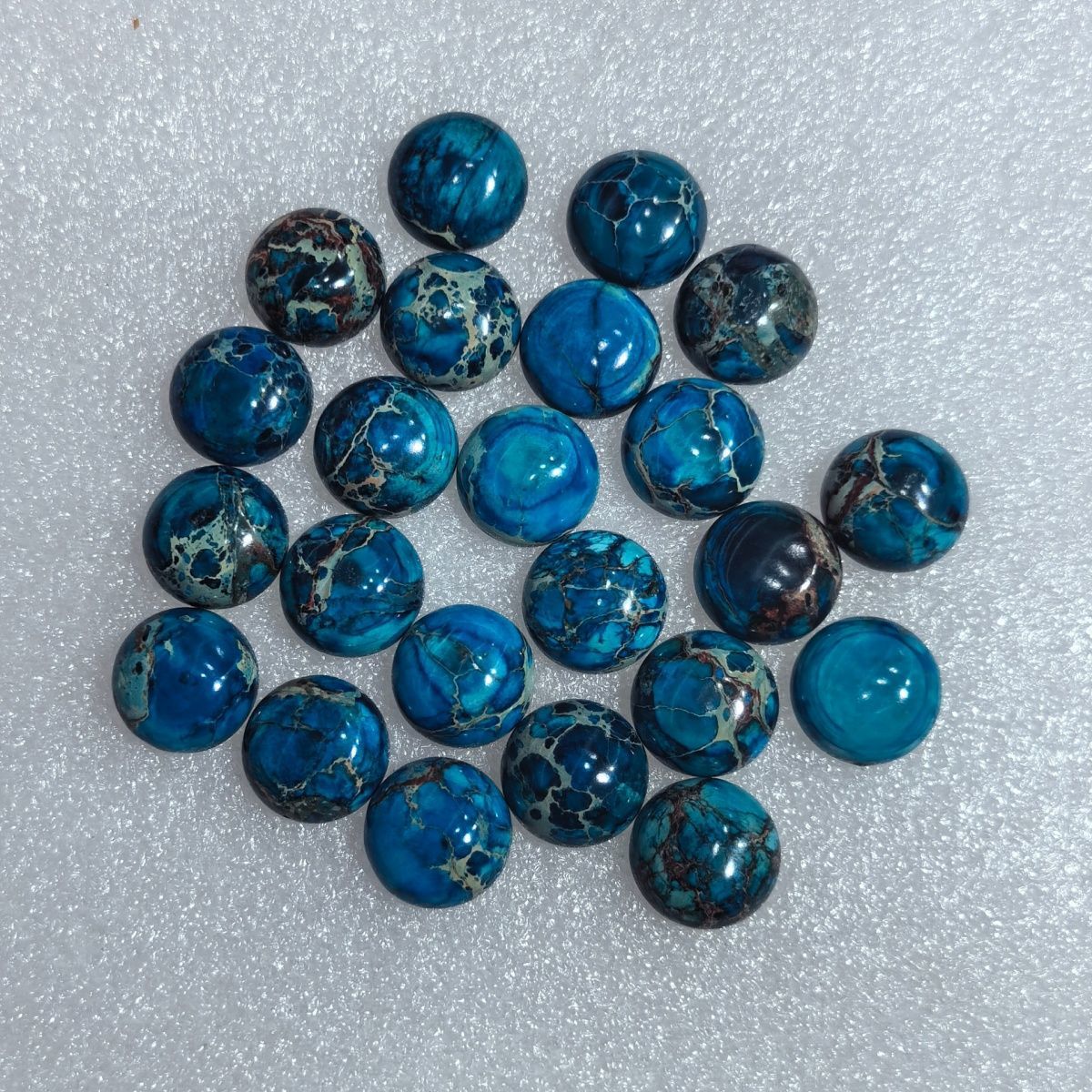 Deep lake blue